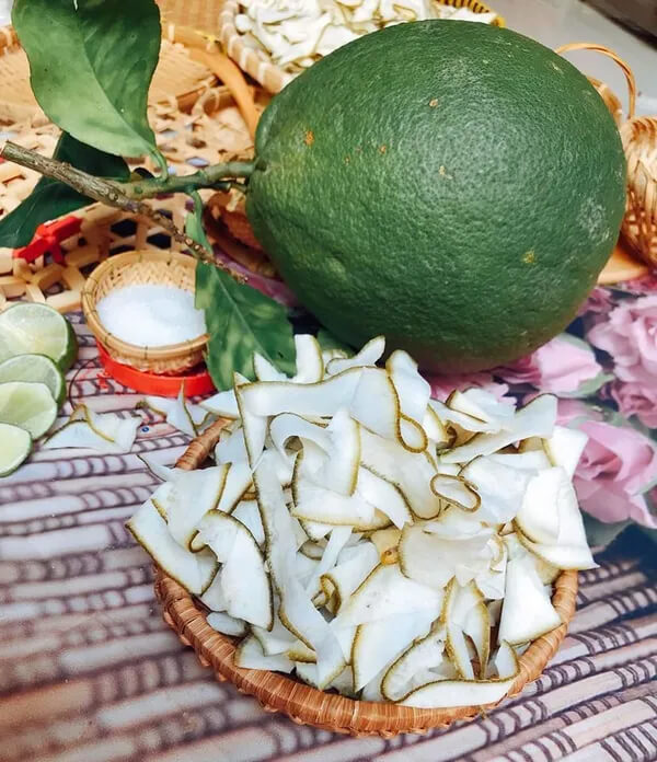 lợi ích từ vỏ bưởi