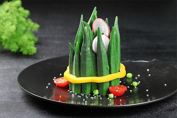 các món từ đậu bắp