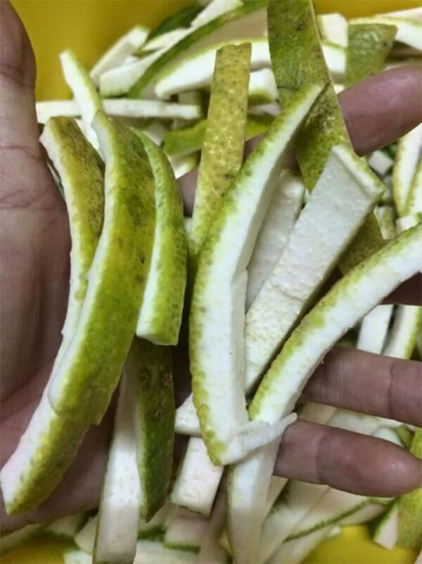 phương pháp sấy vỏ bưởi