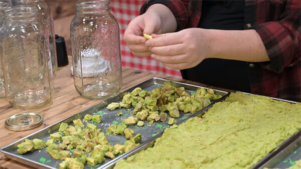 các món từ bột bơ sấy khô