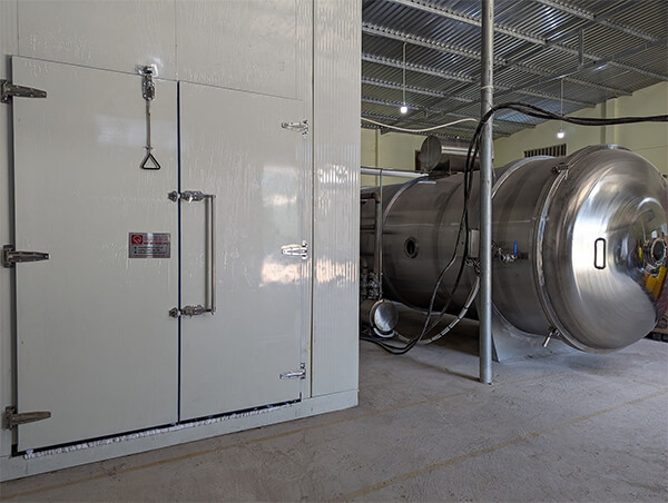 dòng máy sấy thăng hoa công nghiệp