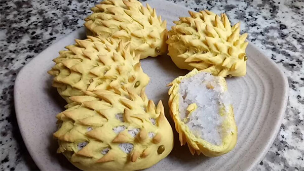 mứt dừa làm nhân