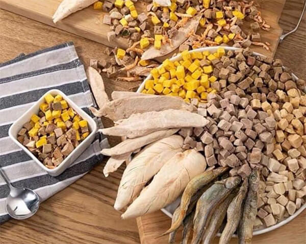phương pháp sấy đông khô thực phẩm thú cưng