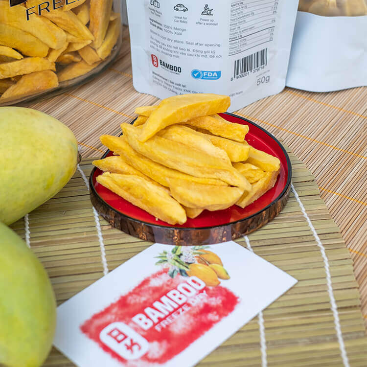 xoài sấy nguyên bản