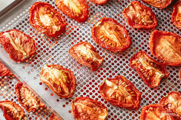 quy trình sấy cà chua