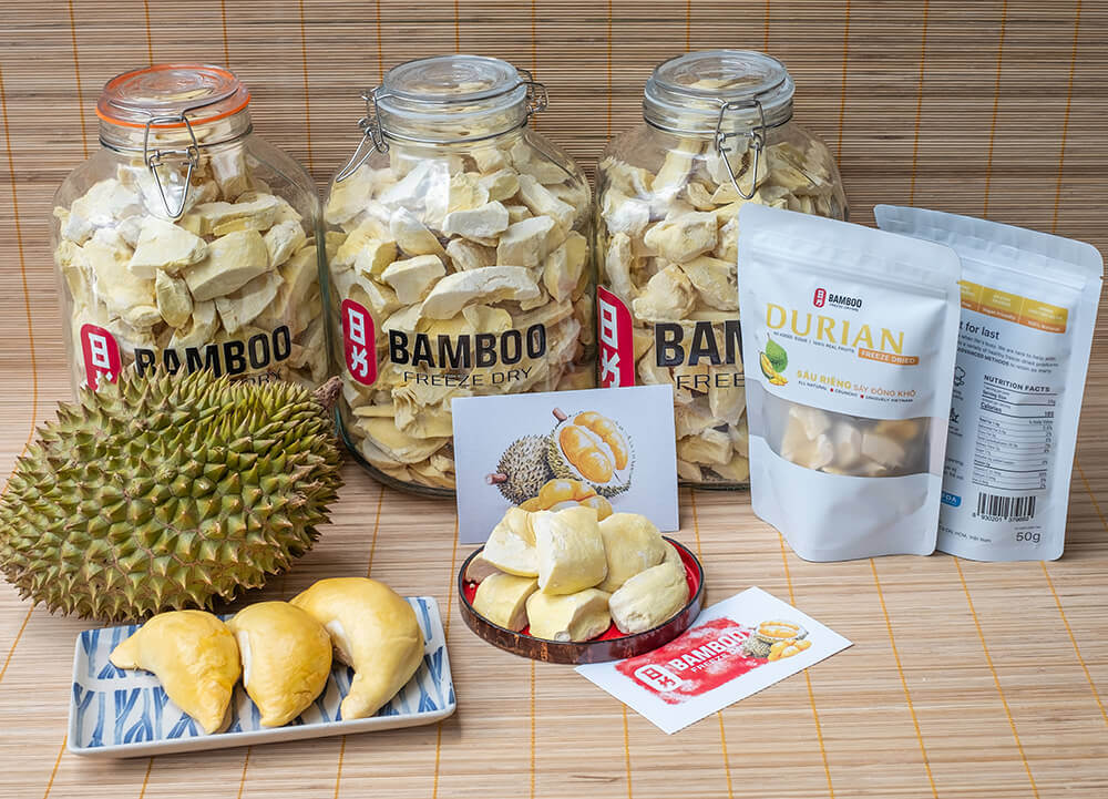 sầu riêng ri6 sấy thăng hoa