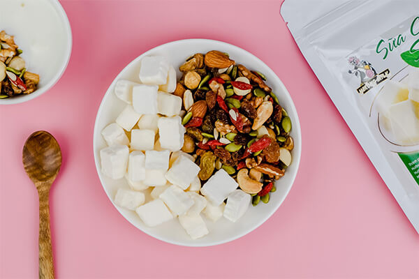 sữa chua sáy hô ăn kiêng