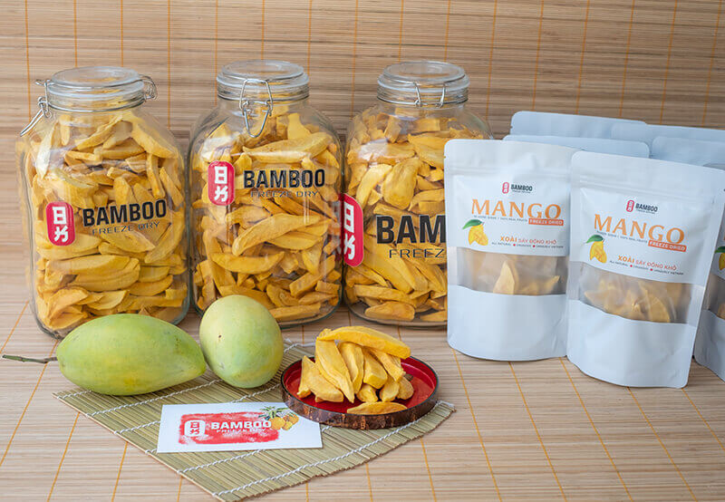 xoài sáy giòn tan thơm ngon