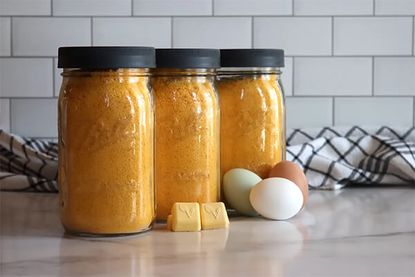 Cách bảo quản trứng sau khi sấy thăng hoa