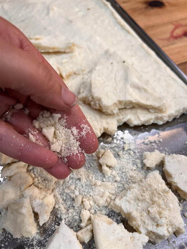 bột khoai tây sấy sẽ như thế nào