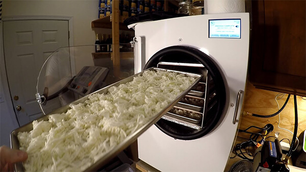 trong lượng máy sấy harvest right bao nhiêu ký