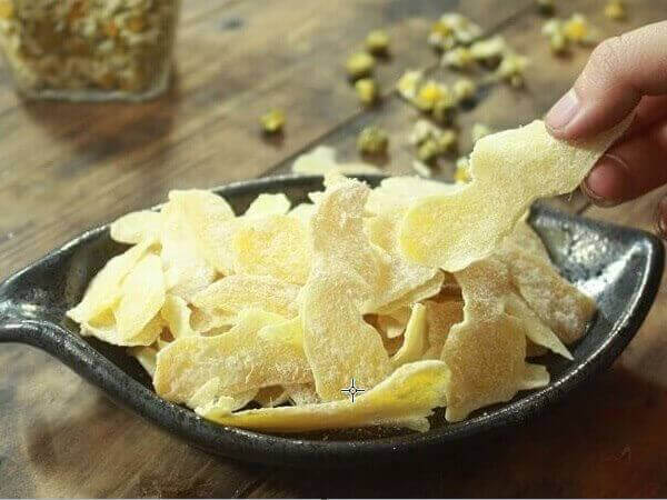 cách làm mứt gừng