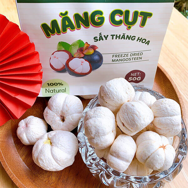lựa chọn măng cụt sấy thăng hoa thế nào
