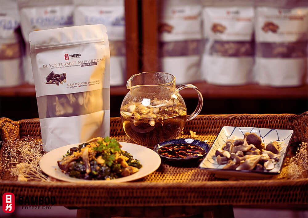 các cách chế biên món ăn từ nấm mối sấy khô