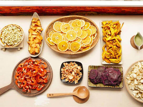 Phân tích chuỗi cung ứng trong xuất khẩu trái cây sấy khô