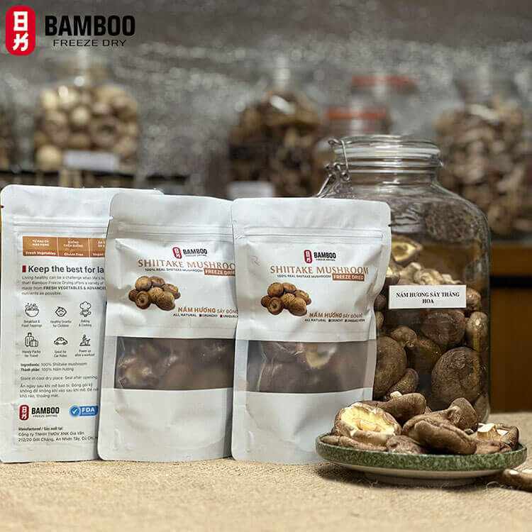 nấm hương sấy đông khô giá sỉ