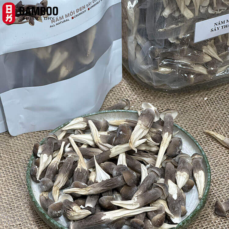 thực phẩm dinh dưỡng chay nấm mối sấy thăng hoa