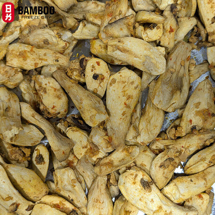 Snack từ nấm đùi gà Sấy thăng hoa