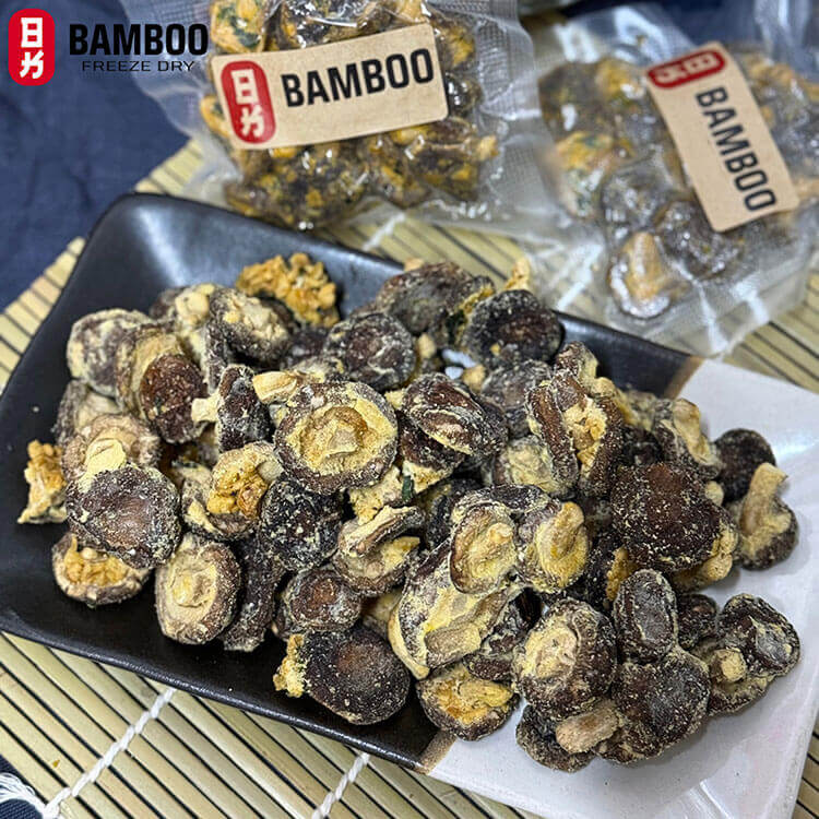 Snack nấm hương sấy đông khô thơm ngon