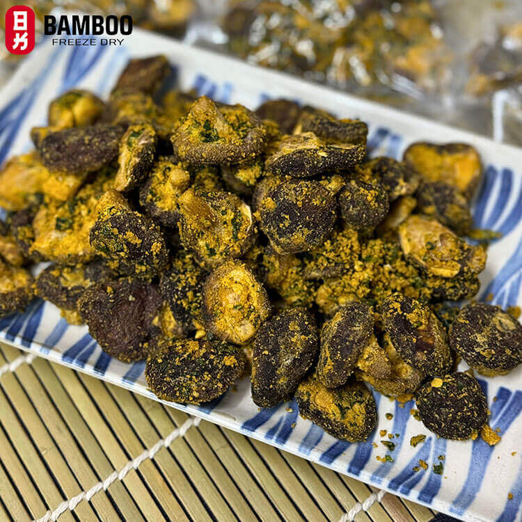 snack nấm hương, sấy thăng hoa ăn vặt lành mạnh