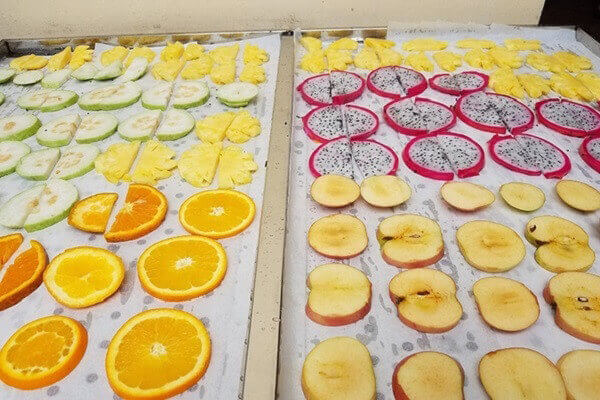 So sánh các phương pháp sấy khác nhau