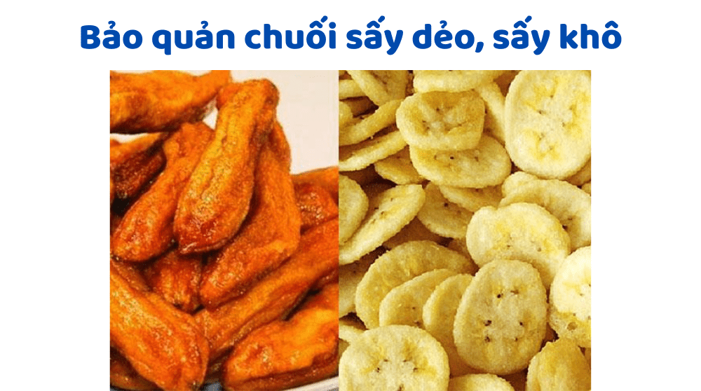 So sánh chuối sấy dẻo và chuối sấy giòn: Nên chọn loại nào?