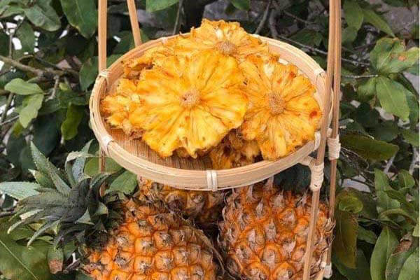 Ứng dụng của dứa sấy khô trong ẩm thực