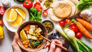 Thơm sấy thăng hoa và các món ăn chay