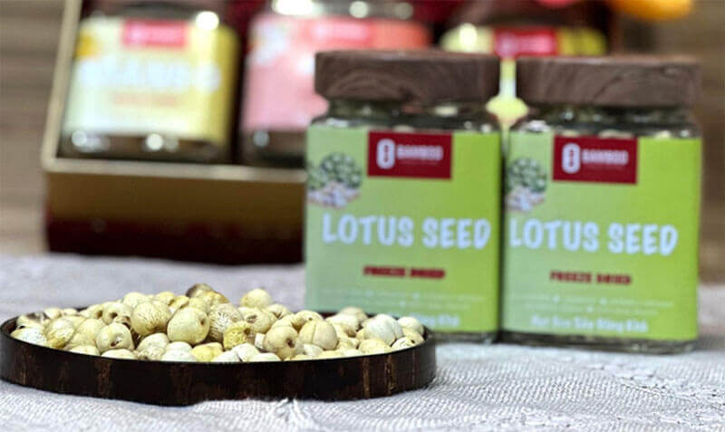 hạt sen sấy thăng hoa