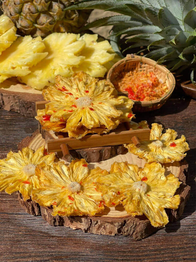 Lợi ích sức khỏe của thơm sấy muối ớt