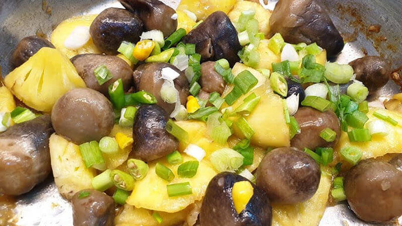 món xào từ thơm