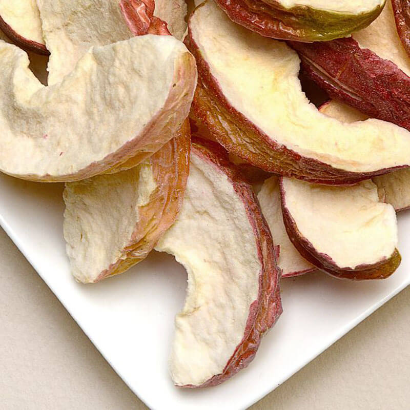 So sánh giá trị vitamin giữa táo sấy thăng hoa và táo sấy khô bằng nhiệt