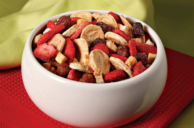 có thể thay thế trái cây sấy cho bữa ăn nhẹ không