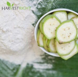 bột chuối xanh sấy thăng hoa 100% nguyên chất