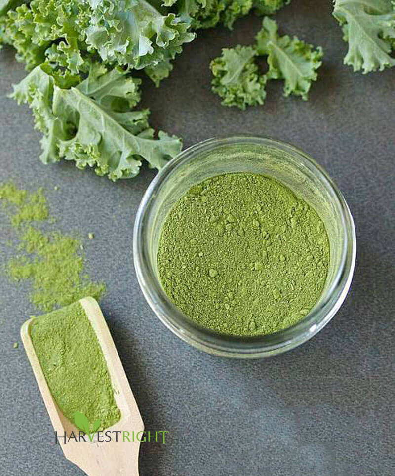 cải xoăn sấy thăng hoa