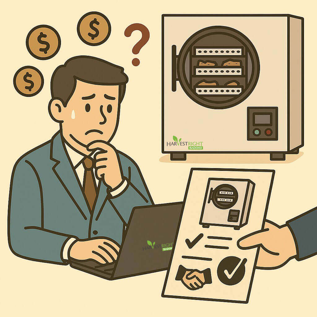 Tại sao nên cân nhắc thuê máy sấy thăng hoa?