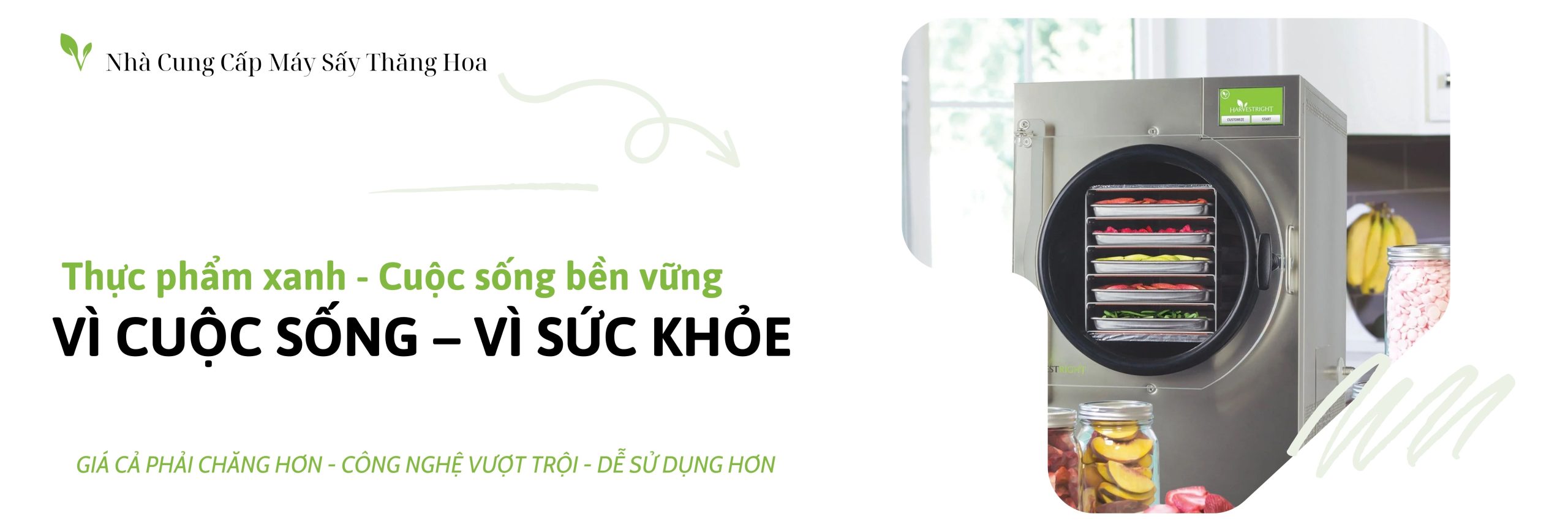 nhà cung cấp máy sấy thăng hoa Harvest Right