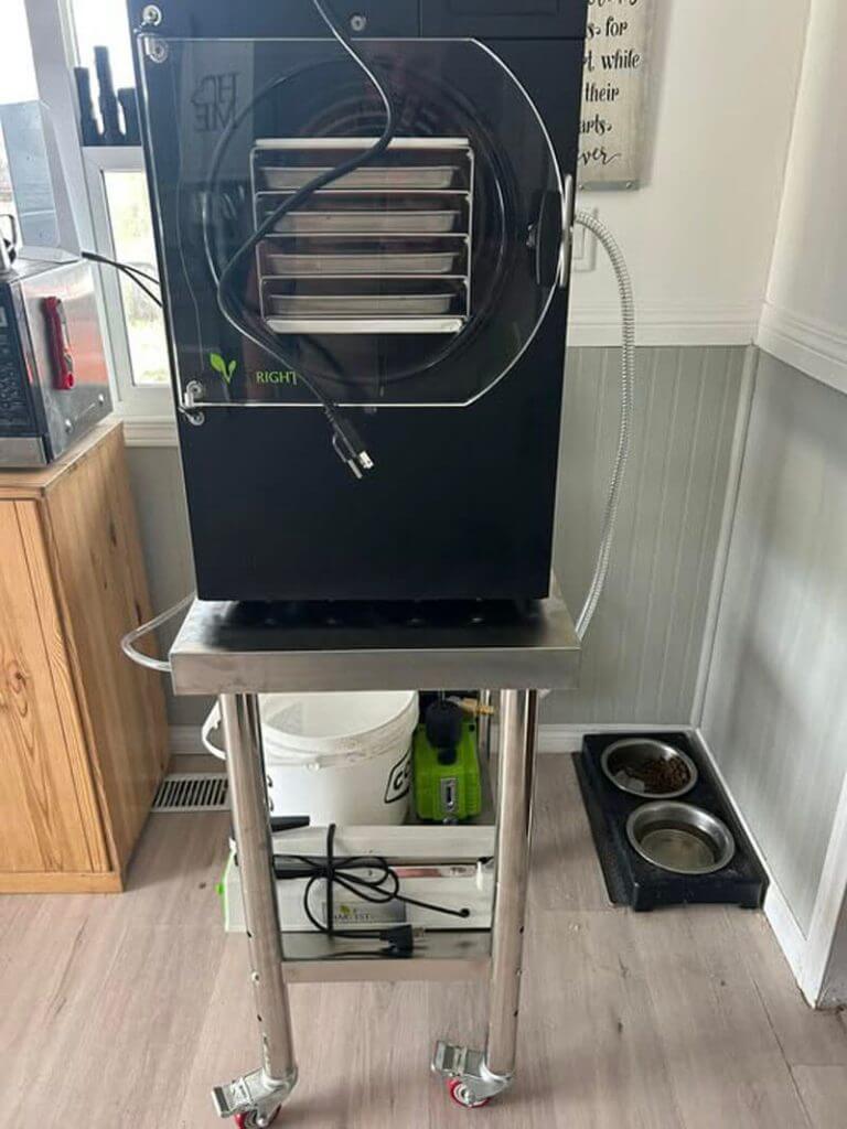 máy sấy thăng hoa mini có tiết kiệm điện không