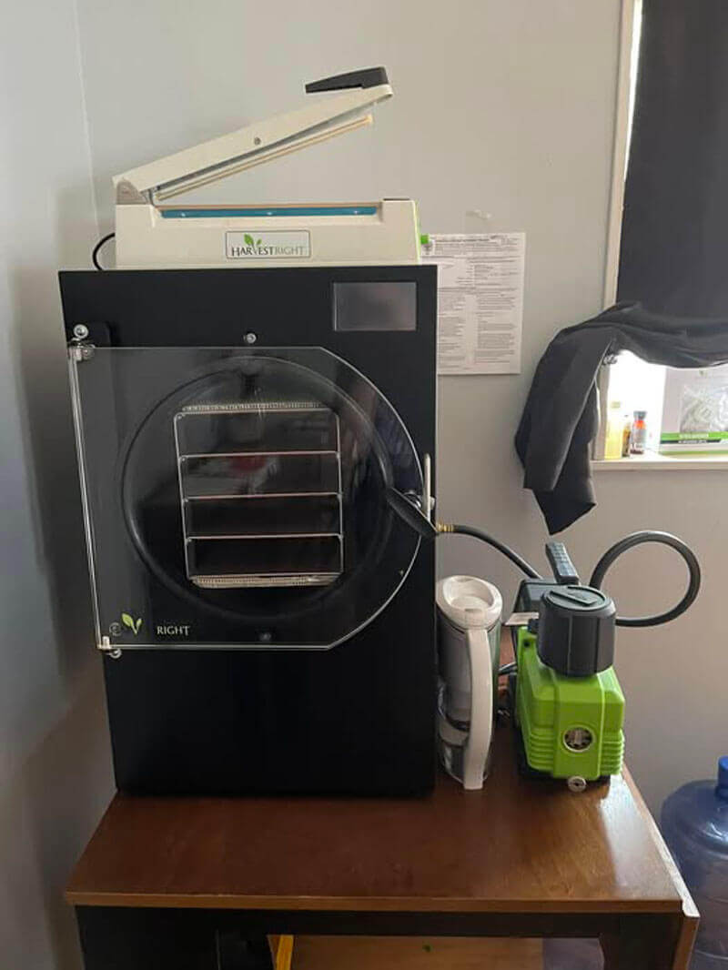 Cấu tạo và nguyên lý hoạt động của máy sấy thăng hoa mini