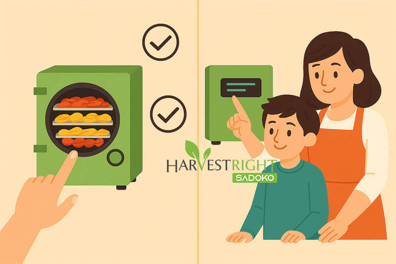 Hướng Dẫn Lựa Chọn Và Sử Dụng Máy Sấy Thăng Hoa Mini Cho Gia Đình