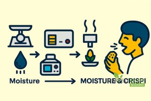 QUY TRÌNH KIỂM SOÁT ĐỘ ẨM VÀ ĐỘ GIÒN, CHÌA KHÓA NÂNG CAO CHẤT LƯỢNG SẢN PHẨM SẤY