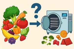 Kỹ Thuật Gia Công Sấy Thăng Hoa Trong Việc Bảo Quản Nông Sản